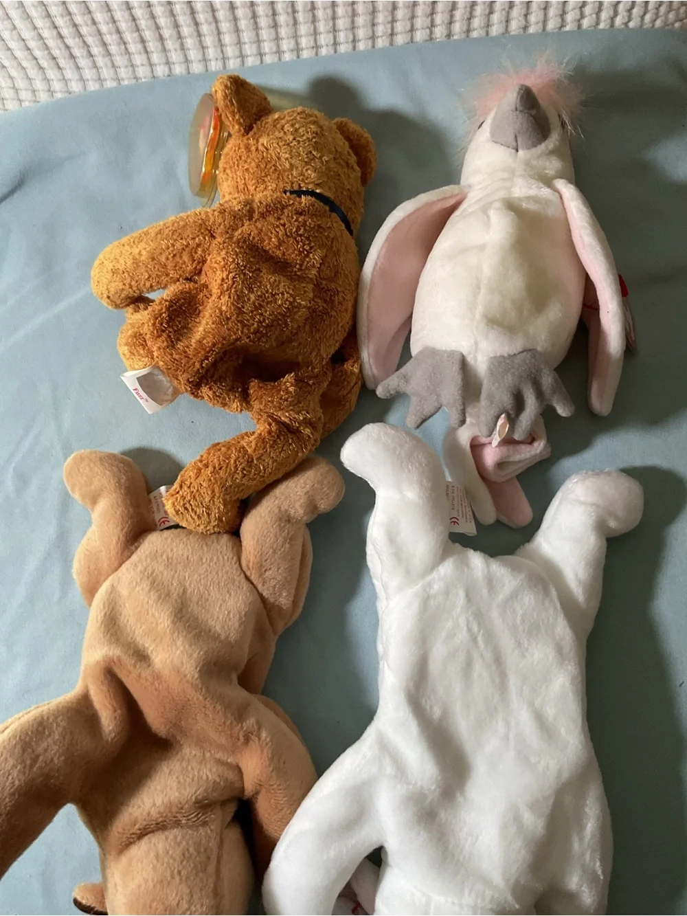 Lot of 4 Ty beanie babies